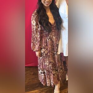 Altar’d State Floral Maxi Dress